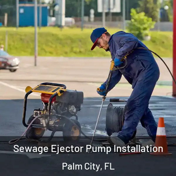  Sewage Ejector Pump Installation Palm City, FL